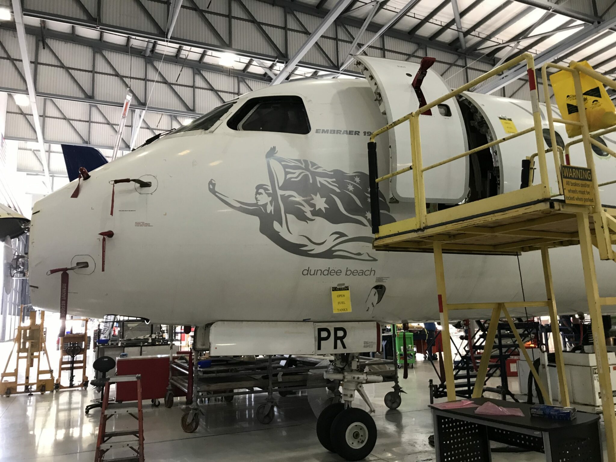 Preparing an aircraft for delivery