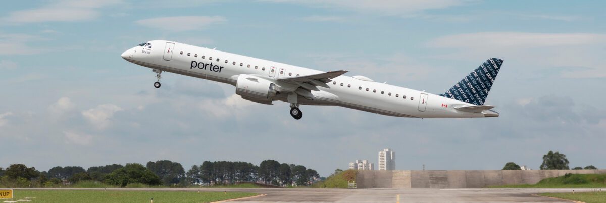 Falko 5th Gen E195-E2 on lease to Porter Airlines