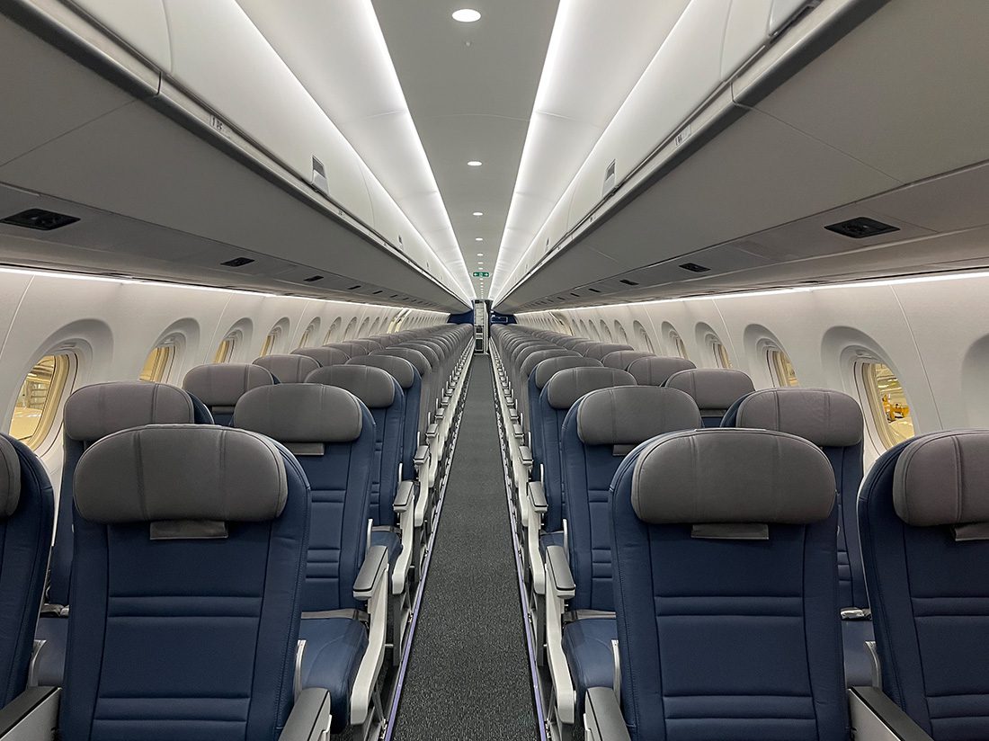 Porter-Image3-FALKO2 Inside the 5th Gen E195-E2 Aircraft