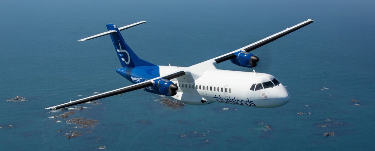ATR72-500 Aircraft on Lease to Blue Islands